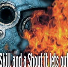 The 'Skill And A Shout It Lets Out' album cover